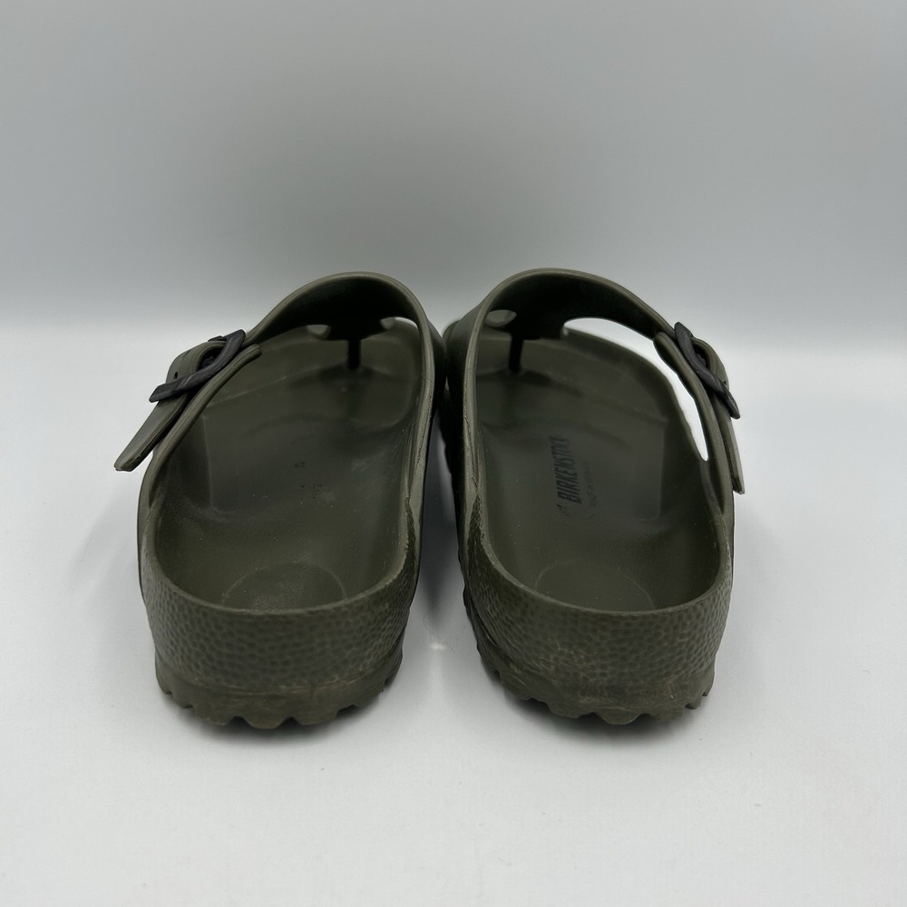 Birkenstock Gizeh Birko- Flor EVA Women's Thong Sandals Khaki Size 38 US 7 - Picture 3 of 8